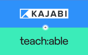 Read more about the article Kajabi vs. Teachable 2024 – Which is the best online platform for course creators?